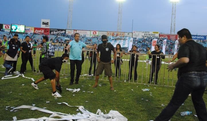 Se desató violencia por parte de aficionados en el fútbol de ascenso de México 