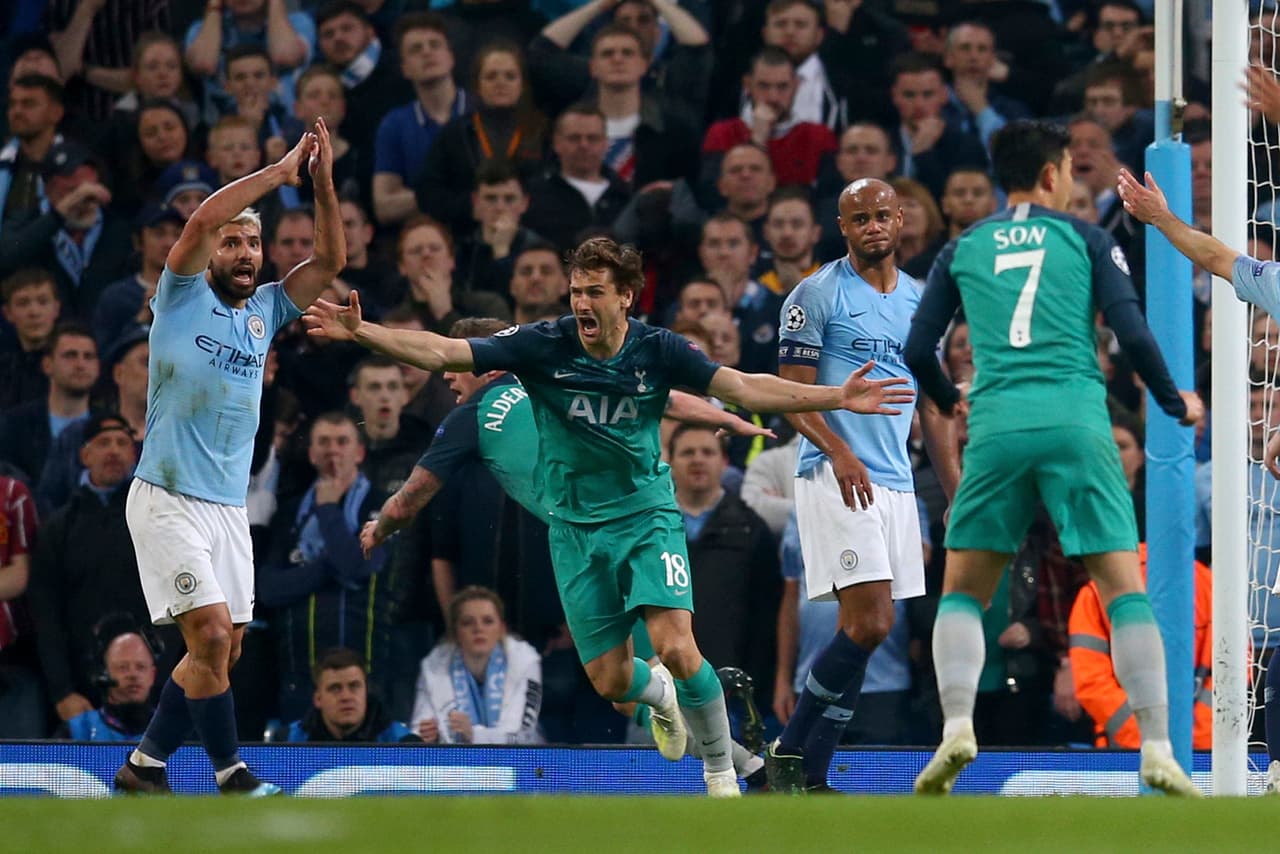 <b>¡Trepidante juego en Etihad Stadium!</b>
<br>La edición 2018-2019 de la UEFA Champions League tuvo varaios partidos emocionantes y uno de esos fue el que protagonizaron un 17 de abril del 2019 entre Manchester City y Tottenham, para definir al club que accedería a Semifinales.