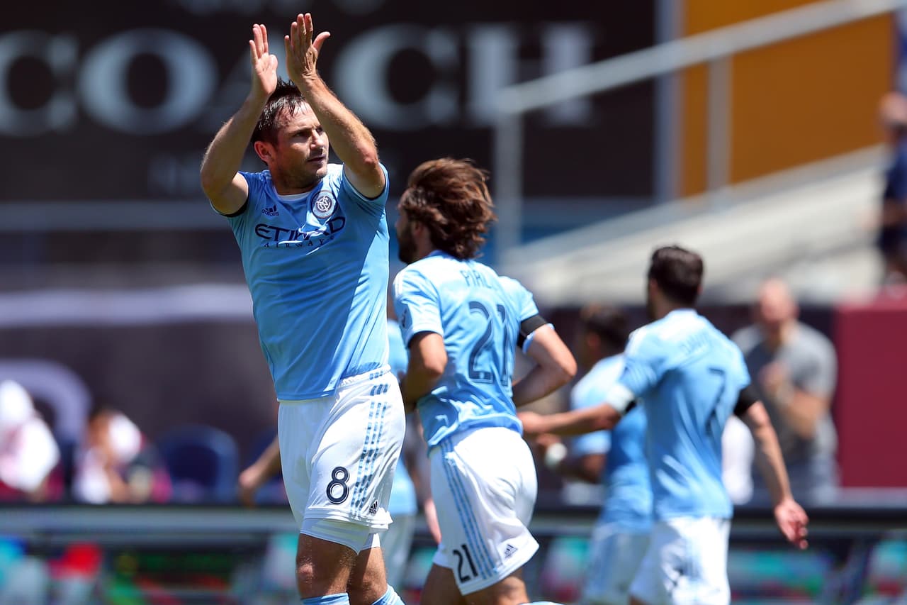 NYCFC superó 3-2 a Philadelphia Union con goles de Frank Lampard, David Villa y Andrea Pirlo