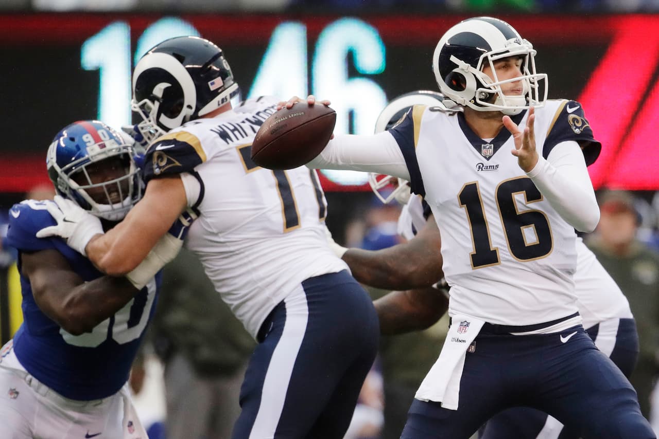 Rams humilla en New York destrozando 51-17 a los Giants