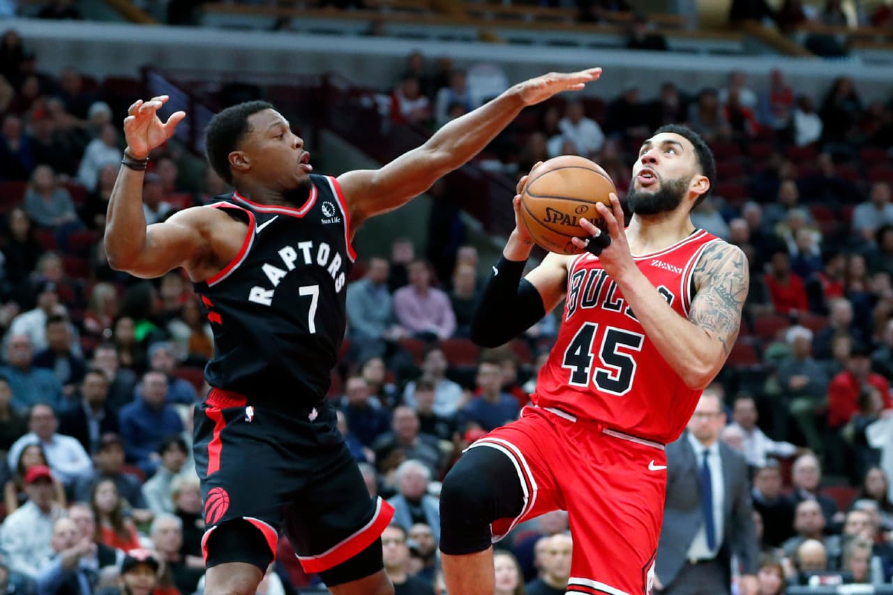 Chicago Bulls 92-93 Toronto Raptors