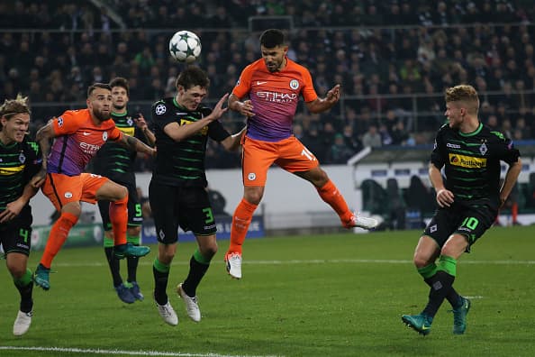 Manchester City avanza en la Champions al igualar con el Monchengladbach