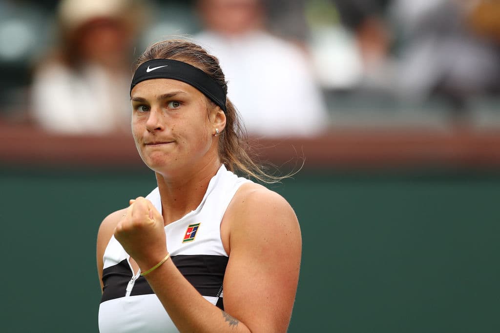 La bielorrusa Sabalenka despachó a Tsurenko 6-2 y 7-5 en tan solo 1:23 horas.