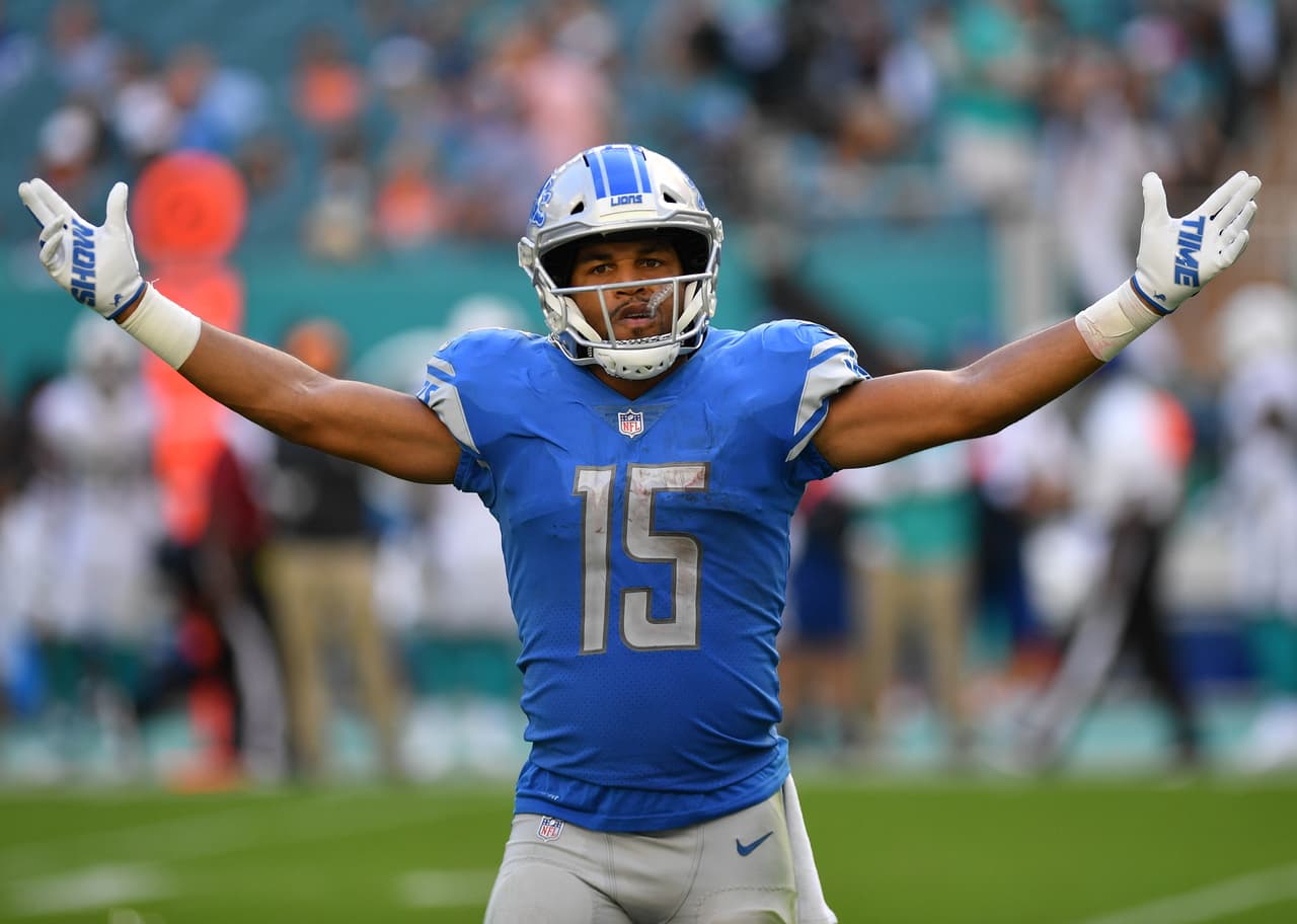 Golden Tate podría volver a cambiar de equipo tras llegar a los Lions proveniente de los Seahawks.
