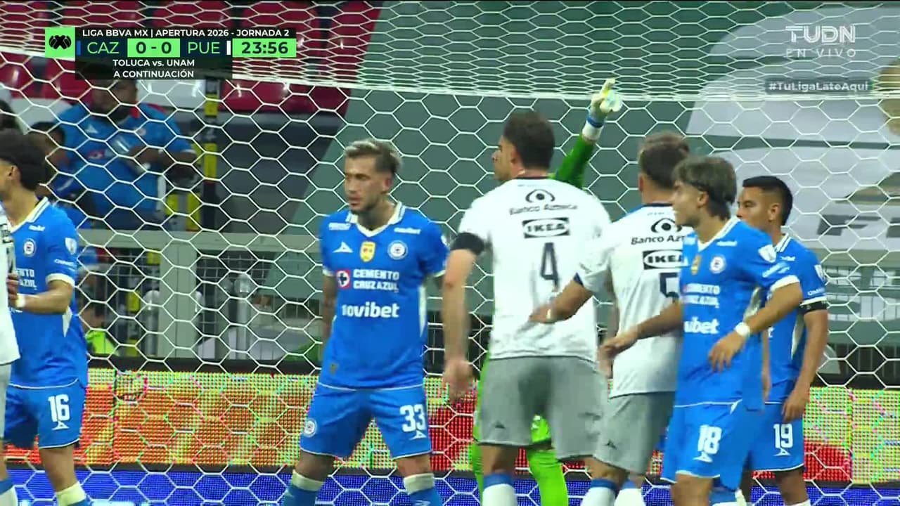 ¡TIRO ATAJADO! disparo por Facundo Almada.