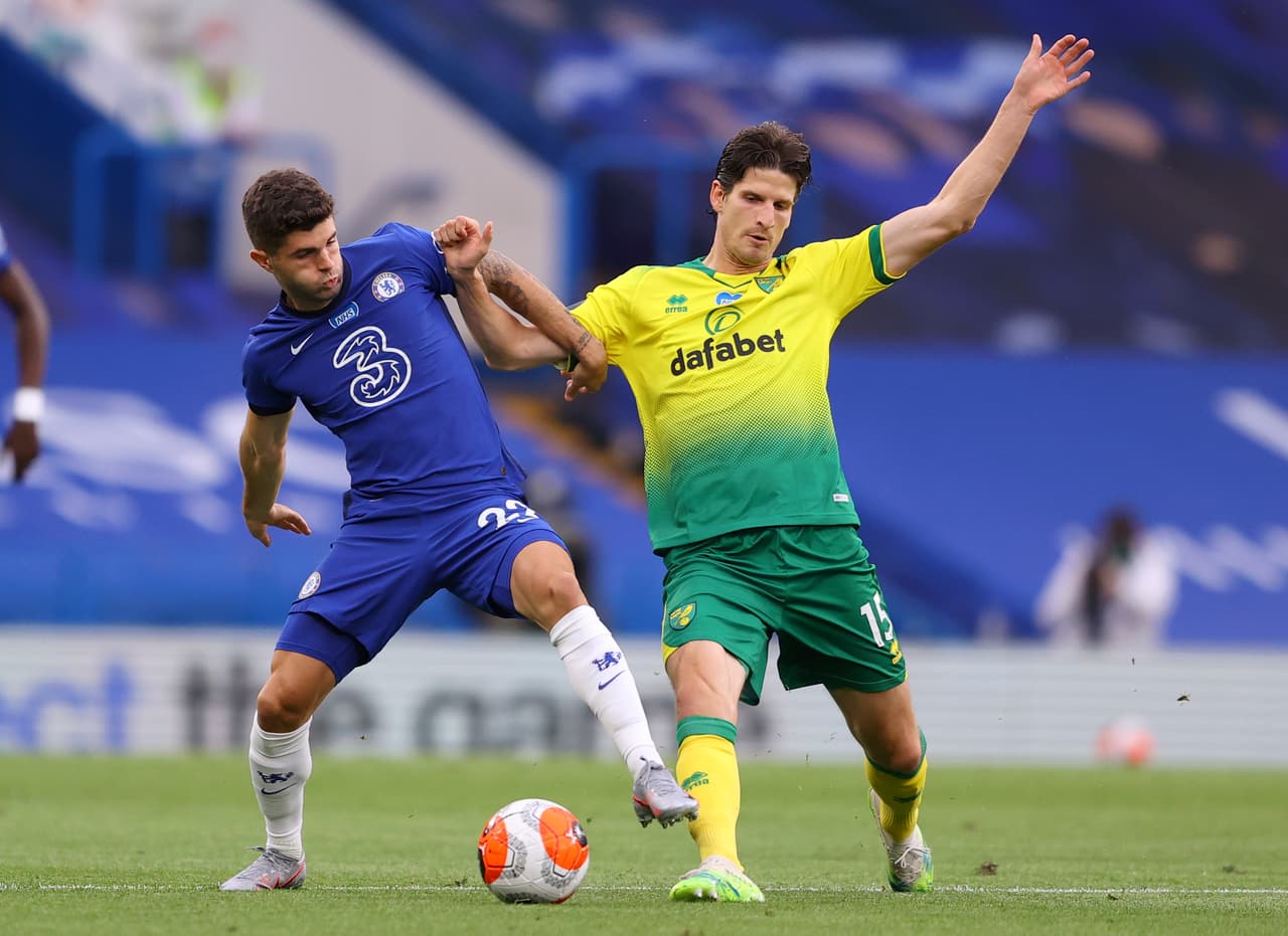 Al 27’ Pulisic se perdía la oportunidad de abrir el marcador. Su disparo desde el área grande salió apenas desviado a la izquierda de la portería de Krul.