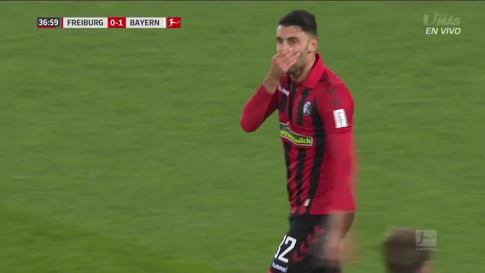 Tiro desviado de Vincenzo Grifo