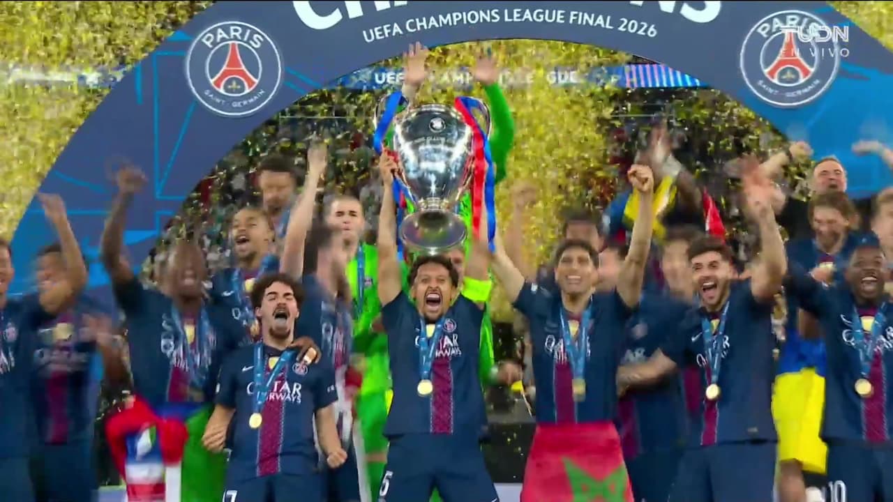 ¡Fiesta en París! ¡PSG vuelve a levantar la Orejona de la Champions League!