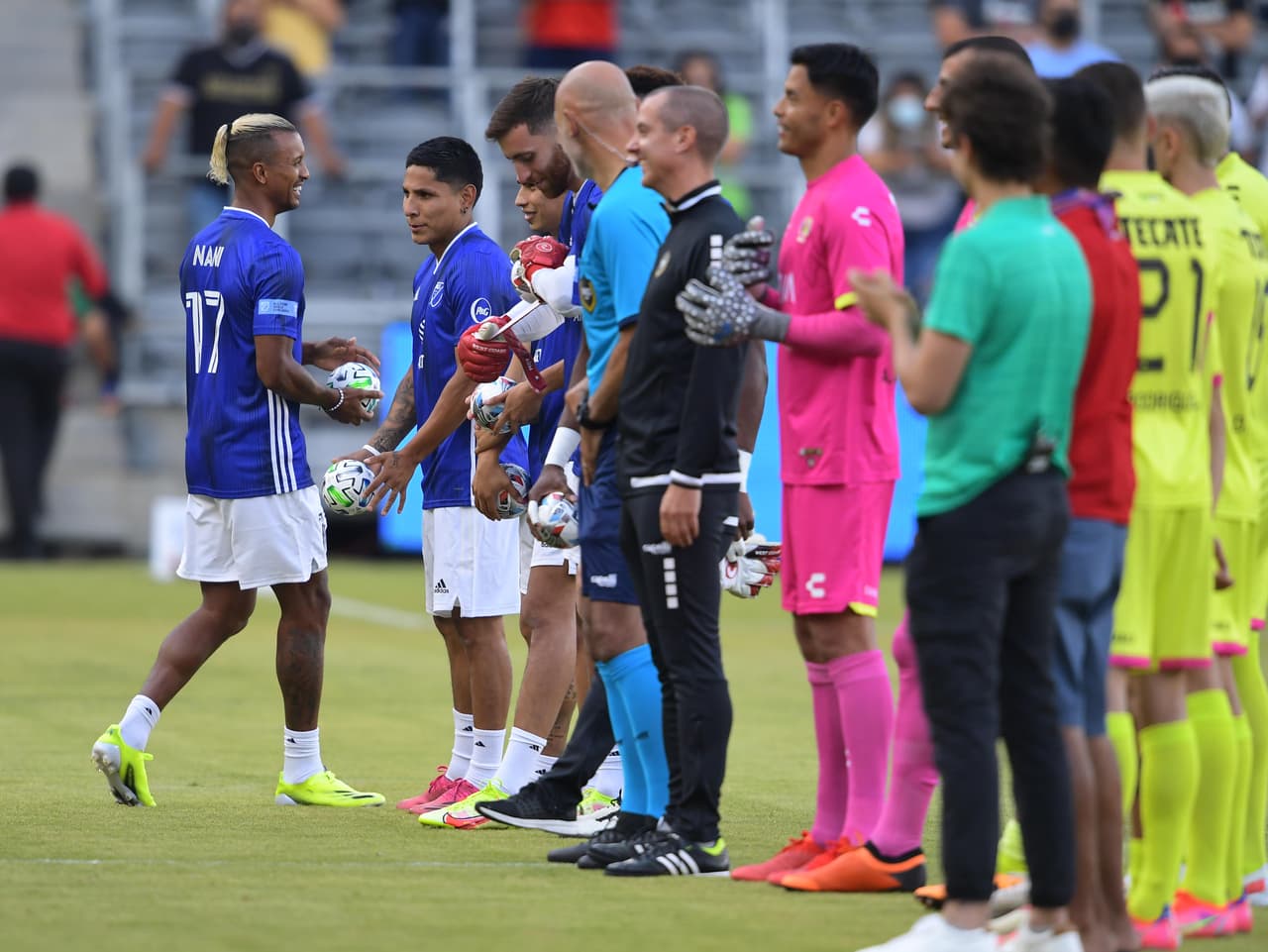 El espectáculo estuvo garantizado.
<br>