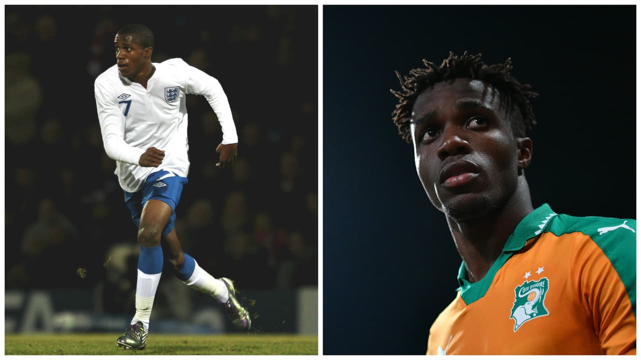 Wilfried Zaha es un volante nacido en Inglaterra que causó sensación en la Premier e incluso fue fichado por el Mánchester United. Tras llegar al Crystal Palace, aceptó la convocatoria de Costa de Marfil.