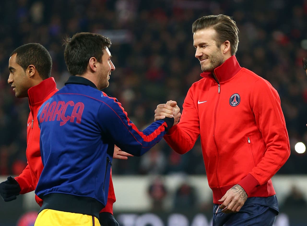 Beckham lleva meses platicando con Messi para ficharlo