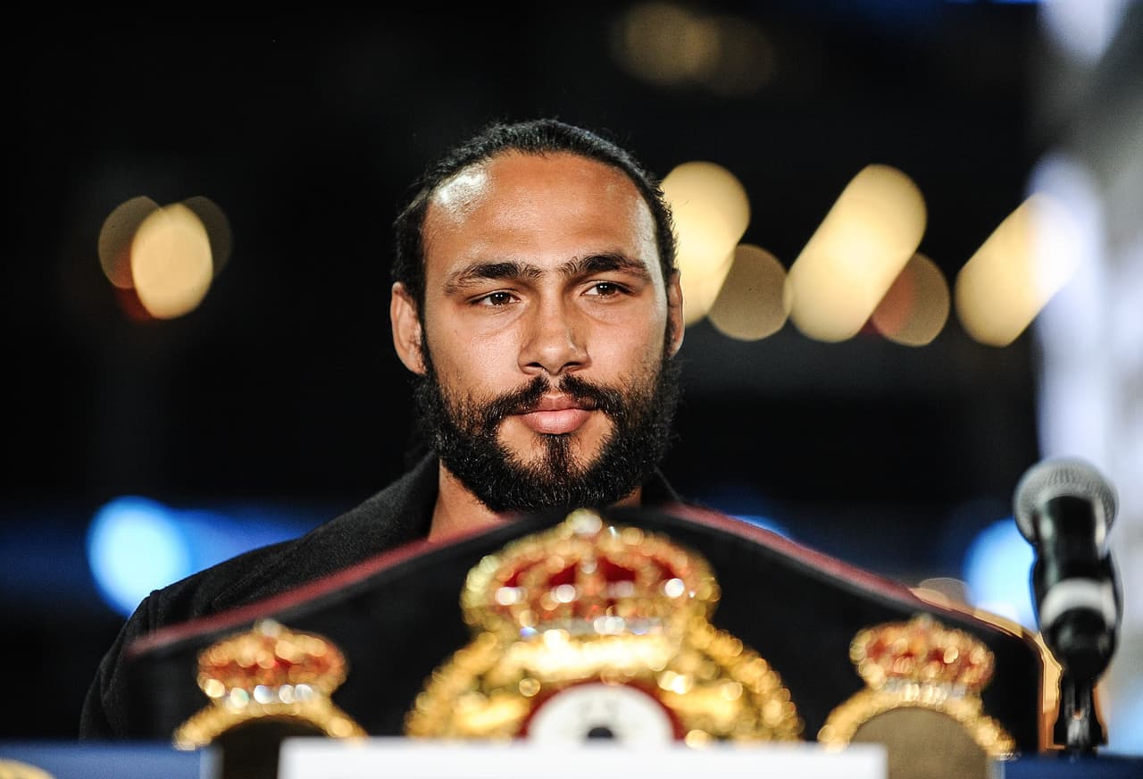 NEW YORK, NY - JANUARY 18: WBA welterweight champion Keith Thurman attends a press conference to promote the unification fight against WBC welterweight champion Danny Garcia at Barclays Center on January 18, 2017 in New York City. (Photo by Daniel Zuchnik/Getty Images)