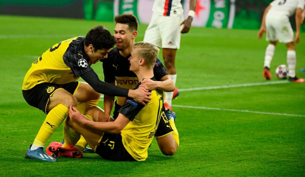 Dortmund brilló por su defensiva y por frenar a las estrellas del PSG.