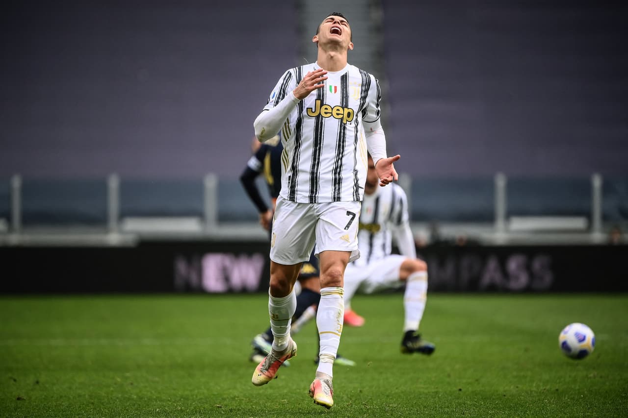 Cristiano será baja ante el Atalanta por una lesión muscular