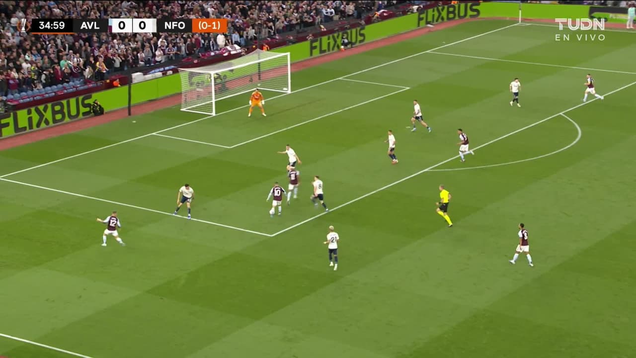 ¡GOL!  anota para Aston Villa. Ollie Watkins