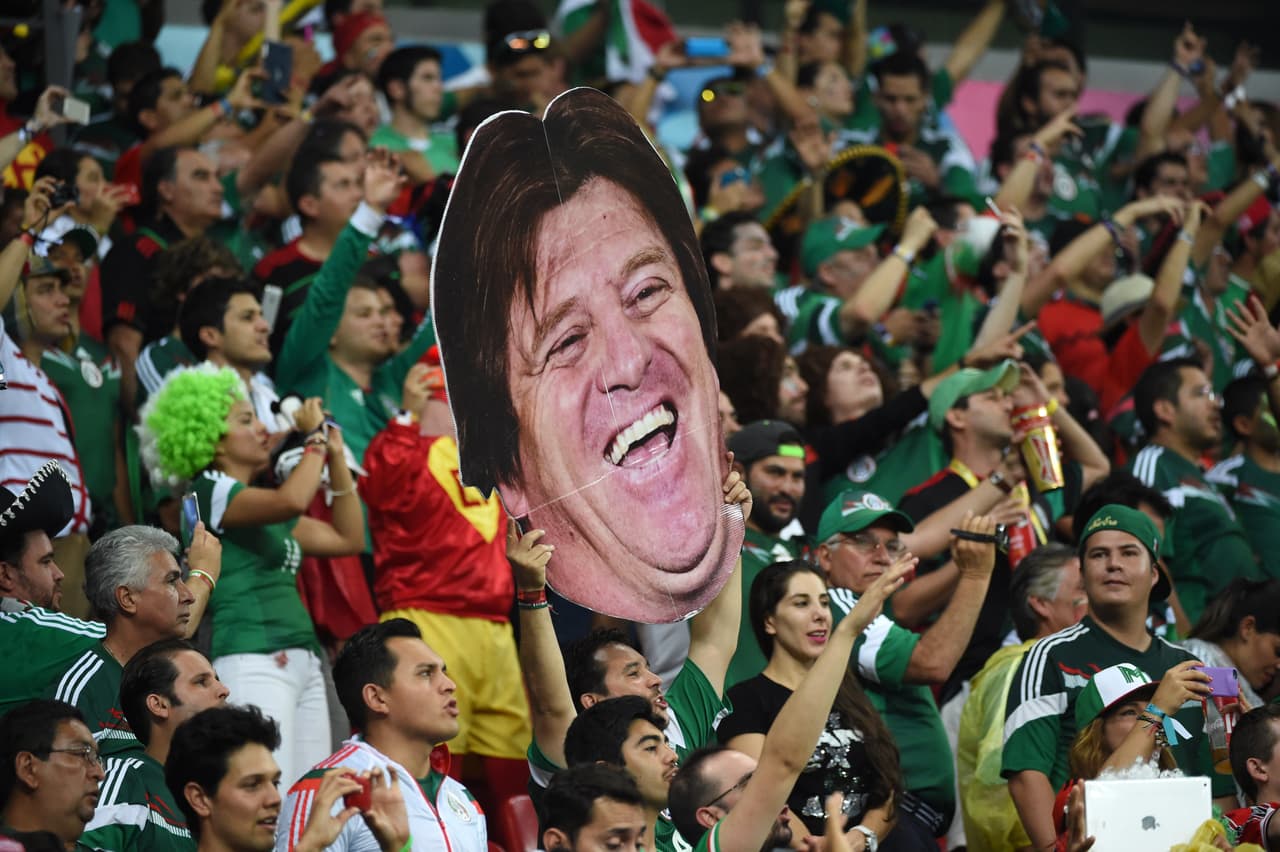 Pero Miguel Herrera se dio a conocer a todo el mundo gracias a sus expresiones (caras, gestos y actitudes) dentro del campo, que ya eran conocidas en el fútbol mexicano.