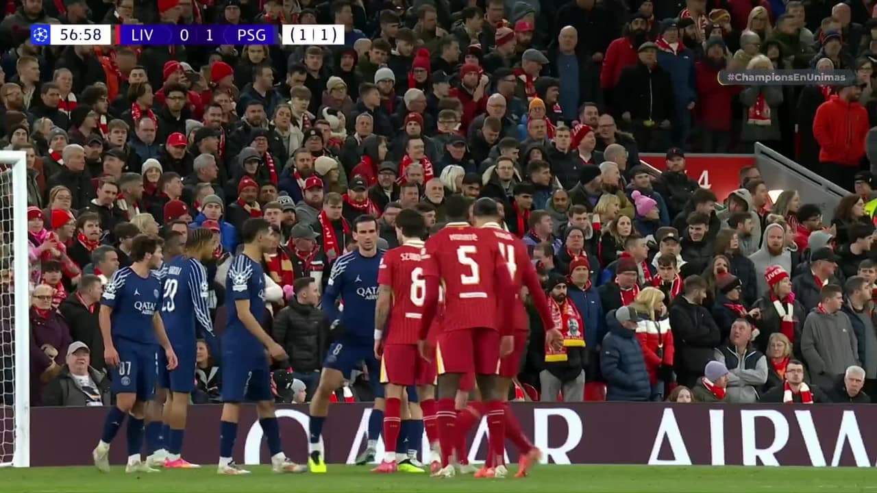 ¡TIRO ATAJADO! disparo por Luis Díaz.