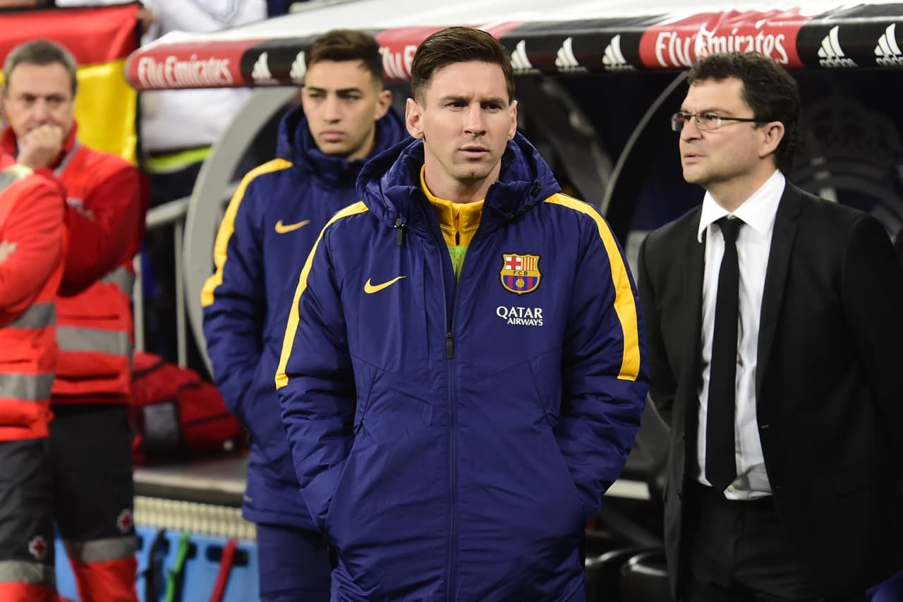 Lionel Messi volvió a la convocatoria después de 8 semanas de ausencia y comenzó en el banco.