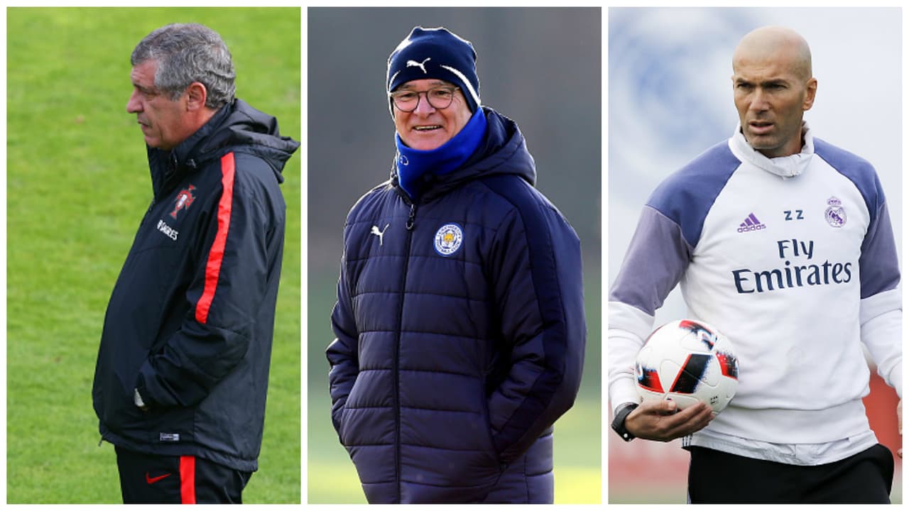 Los pros y los contras de los nominados al Mejor Entrenador: Santos, Ranieri y Zidane