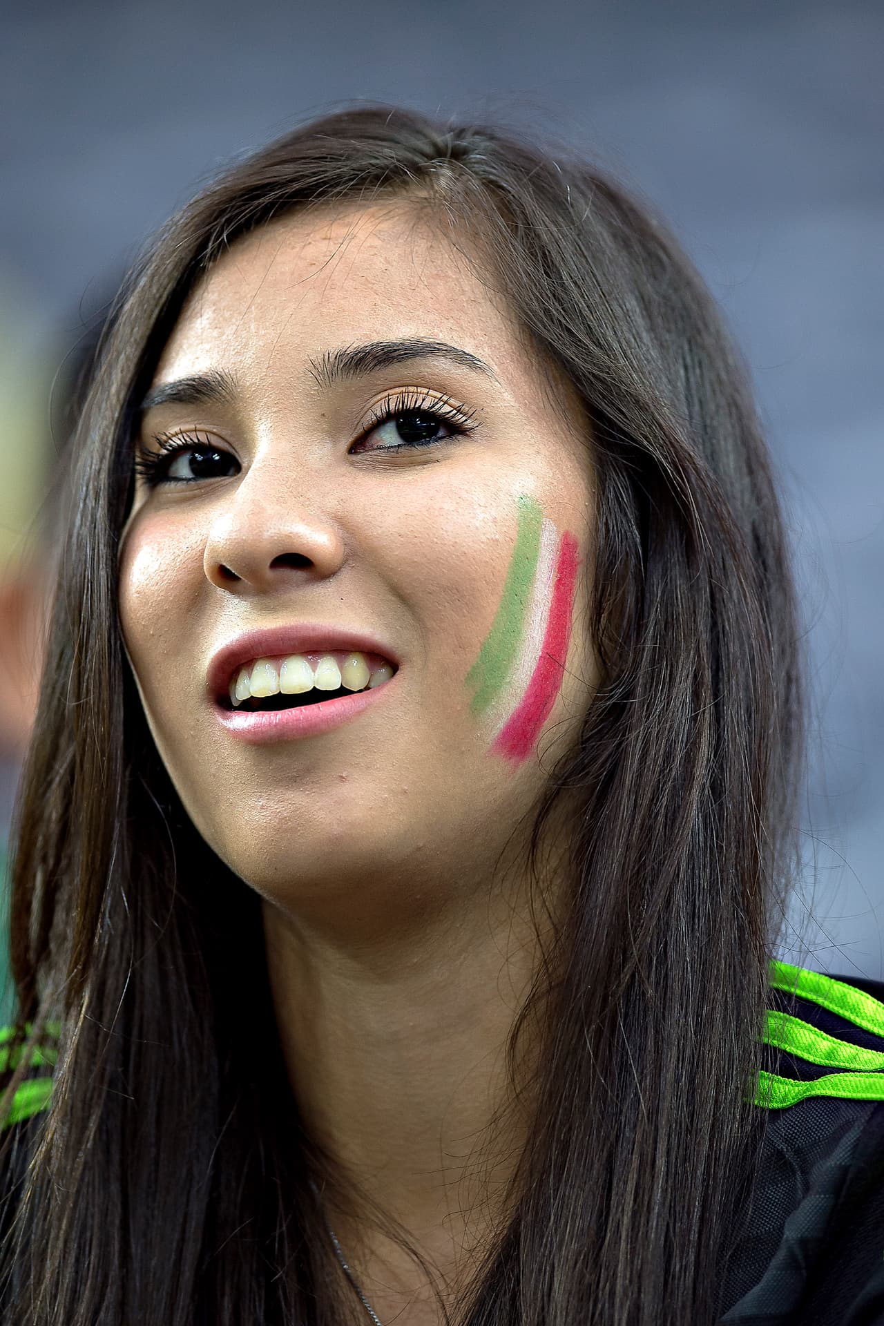 Gran colorido en el México vs. HOnduras