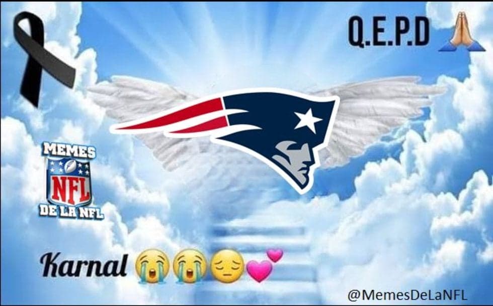 Los Patriots de Tom Brady se volvieron el centro de burla por su pronta eliminación en Playoffs.