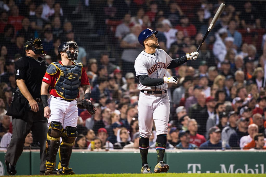 <b>5) George Springer (Houston Astros)</b>. El jardinero de los Astros ocupa la segunda posición entre oufielders de la Liga Americana con 2.56 millones de votos.