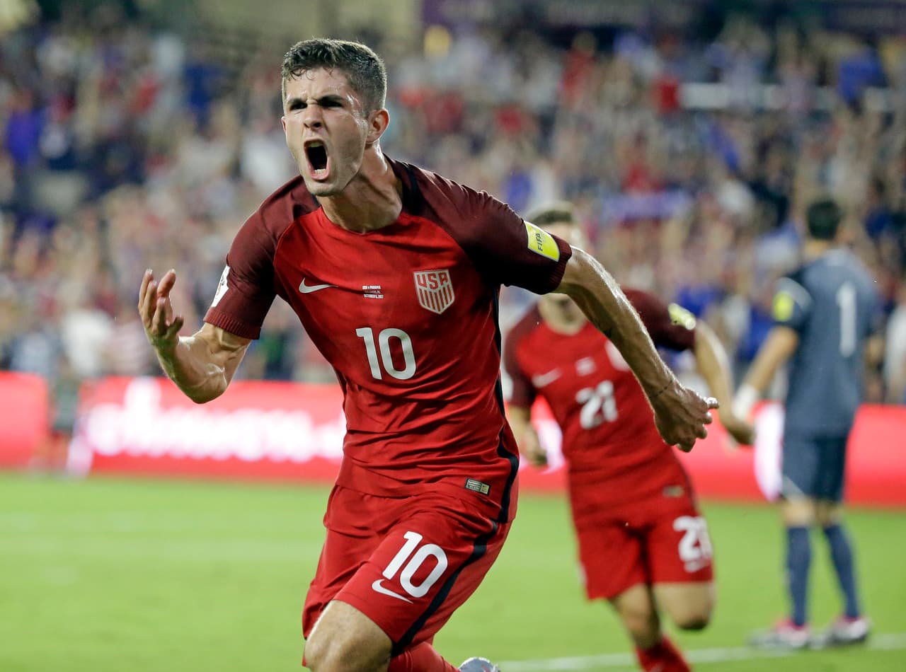 <b>Mediocampista: </b>Christian Pulisic (Borussia Dortmund / Estados Unidos)
