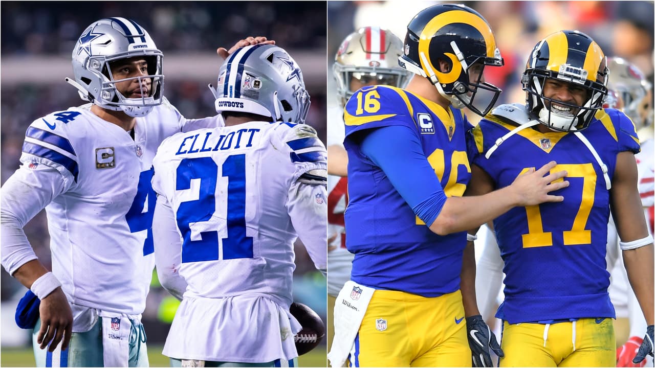 Dallas Cowboys vs. Los Angeles Rams, NFC Ronda Divisional