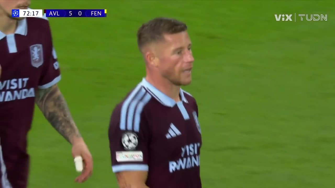 ¡Doblete de Ross Barkley! El quinto del Aston Villa en el marcador