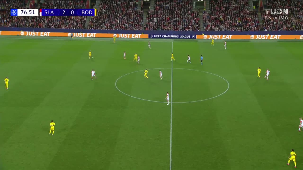 ¡GOL!  anota para Bodø/Glimt. Daniel Bassi