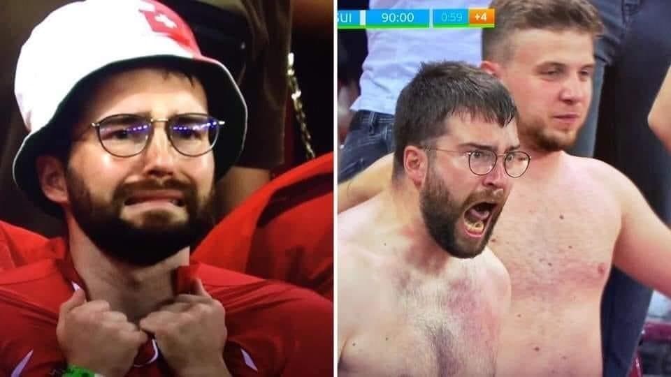 El fan suizo que se hizo viral viajará gratis al Suiza-España