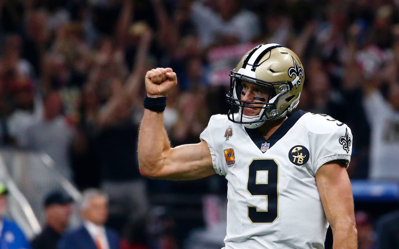 New Orleans destrozó a Washington con el mítico Drew Brees entrando a la historia