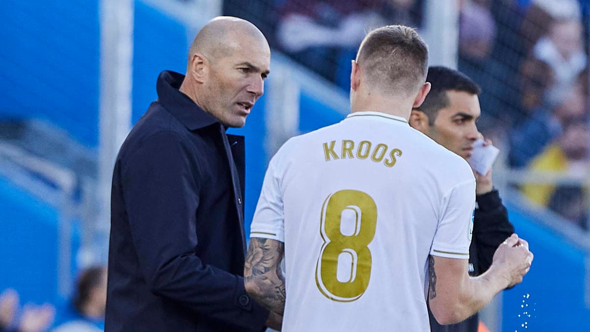 Zidane se deshace en elogios para Toni Kroos