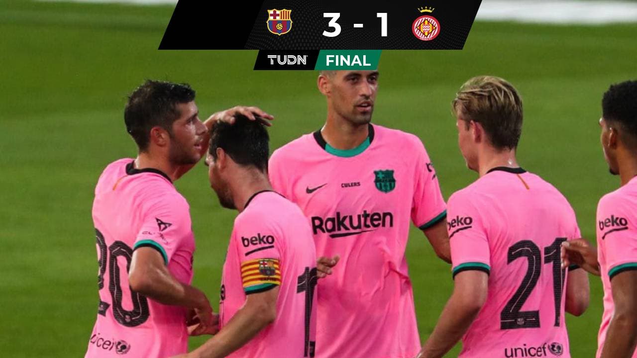 Con goles de Messi y Coutinho, Barcelona venció al Girona