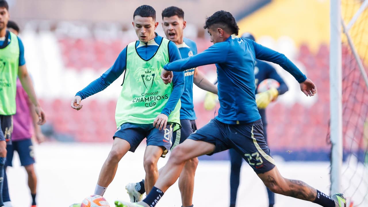 ¿Alguien espía al América? Un dron sobrevuela el entrenamiento rumbo al Clásico
