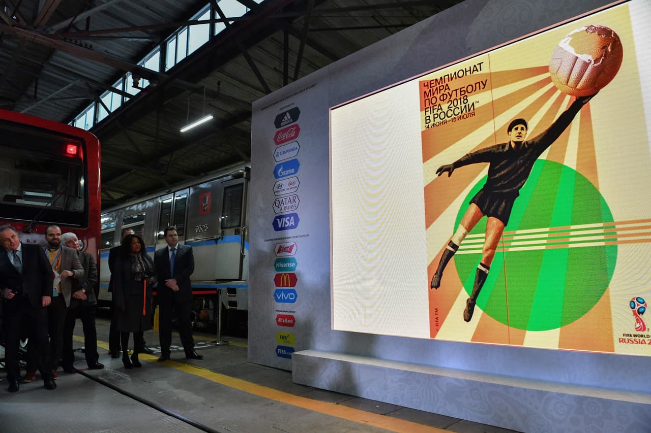 Rusia homenajea al gran portero Yashin en su póster oficial para el Mundial