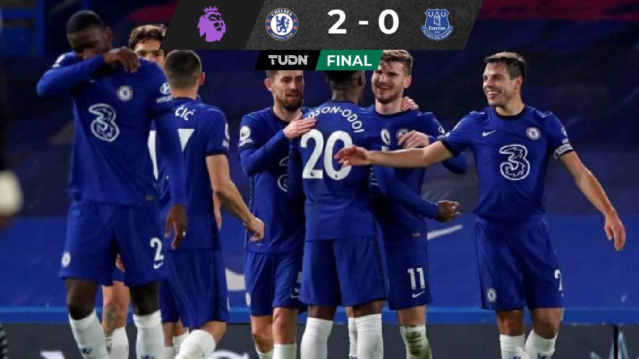 Chelsea derrotó a un Everton sin James Rodríguez en la Premier
