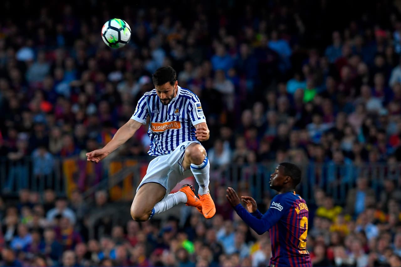 Real Sociedad fue un equipo combativo, que tenía como idea llevarse al menos el empate del Camp Nou.