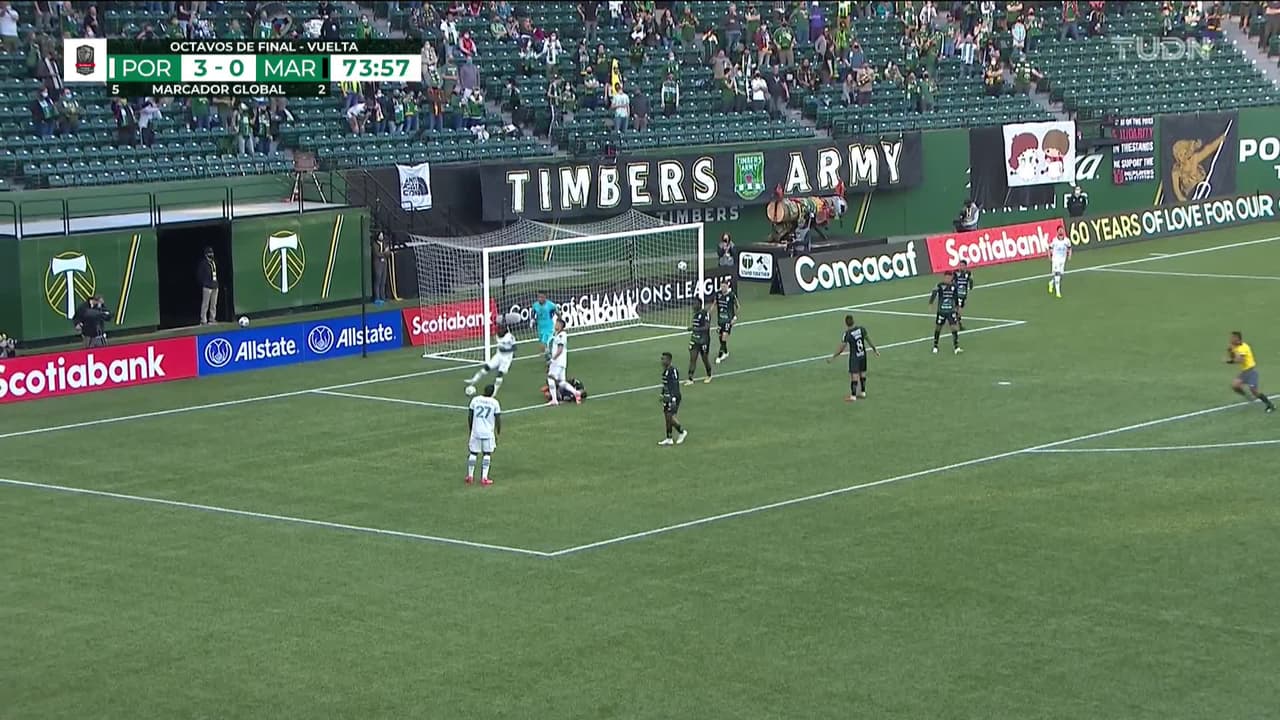 ¡TIRO ATAJADO! disparo por Yimmi Chará.