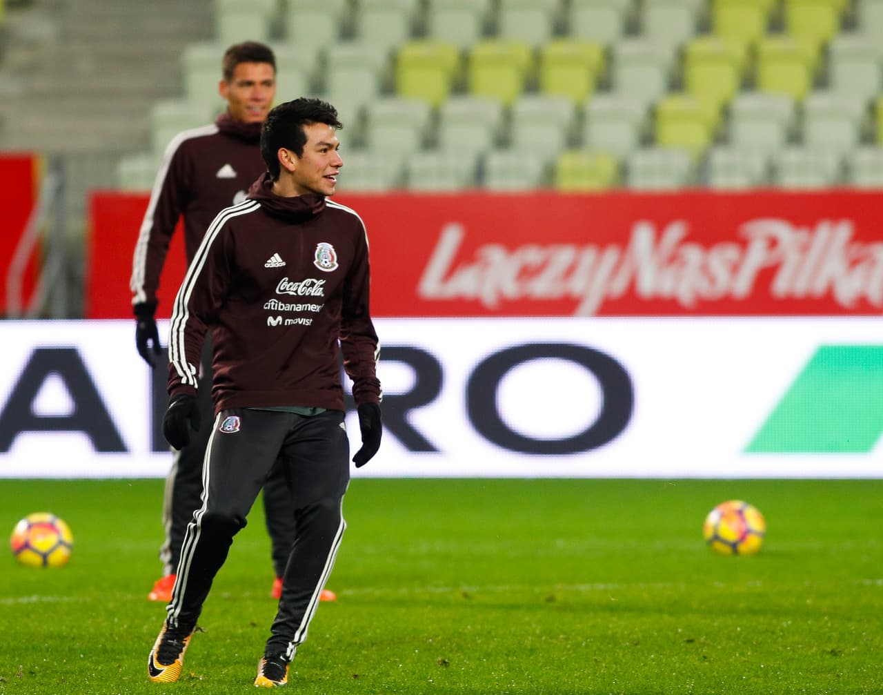 El 'Chucky' Lozano, la gran figura ante la selección belga, tiene en la mira este partido para mantener su buena forma.
