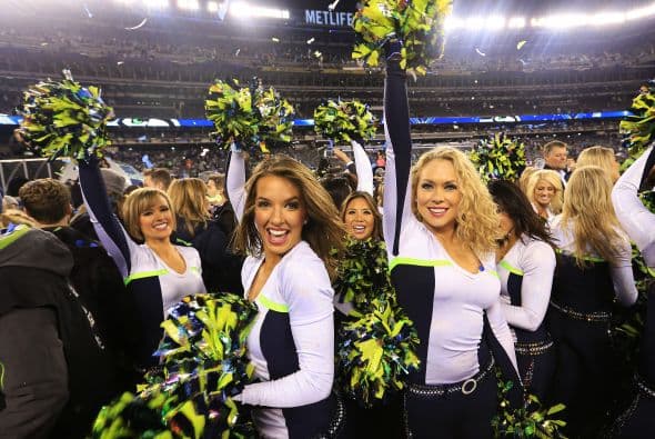 Las hermosas y sexys porristas de los campeones del Super Bowl XLVIII ¡disfrutaron de la victoria así!