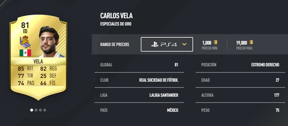 4.- Carlos Vela | Real Sociedad