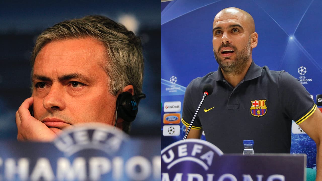 <b>Gran rivalidad entre Mou y Guardiola</b>
<br>José Mourinho era el DT de los Merengues y Pep Guardiola de los Blaugranas.