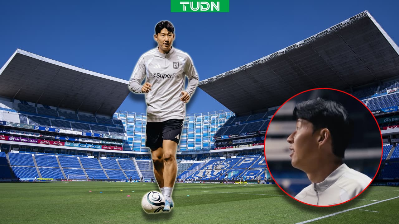 Épico: La reacción de Son al conocer el Estadio Cuauhtémoc