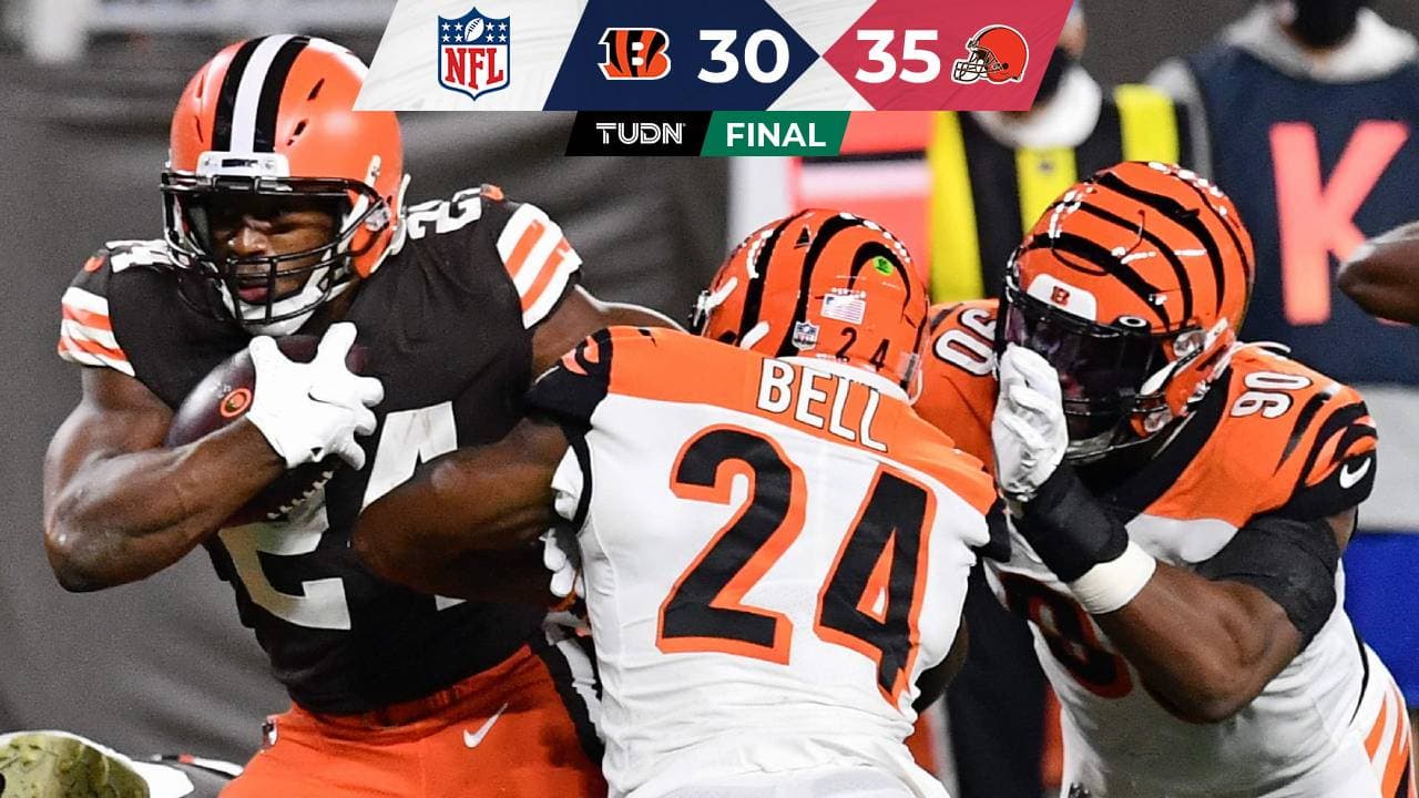 Los Browns lograron su primera victoria de la temporada
