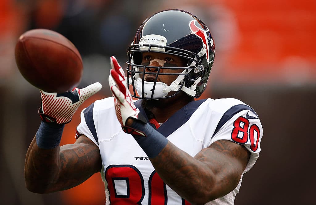 <b>Houston Texans: WR Andre Johnson</b>. El gran mérito de Andre fue brillar en una era de extraordinarios receptores abiertos. Es uno de 14 individuos en sumar más de mil recepciones en la NFL.