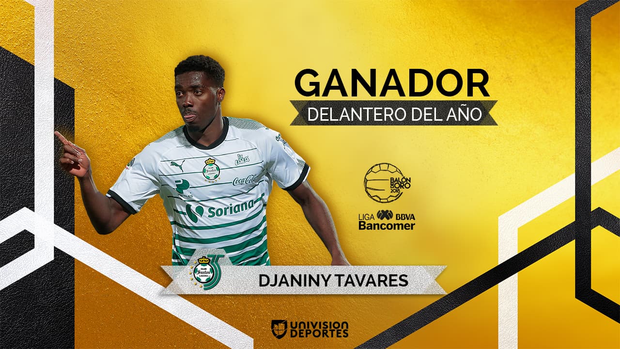 Djaniny Tavares: ganador al Balón de Oro como Mejor Delantero