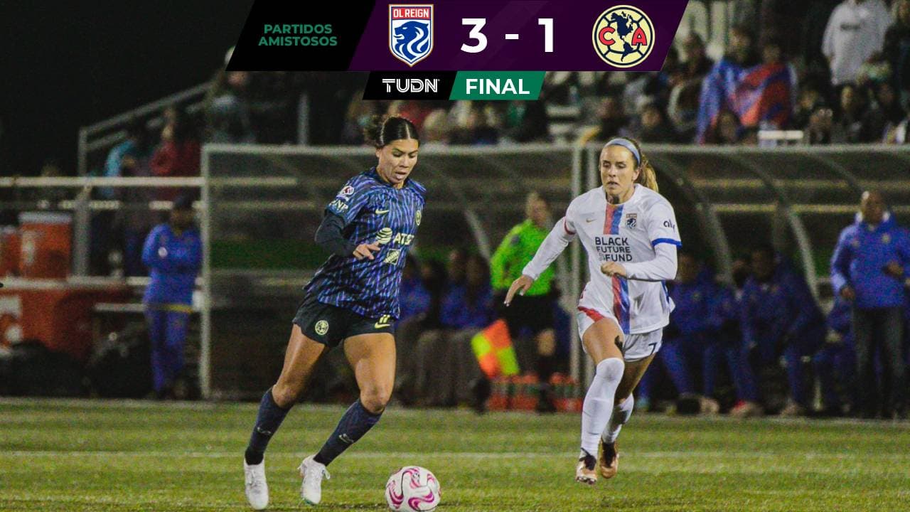 América Femenil cae en amistoso contra OL Reign