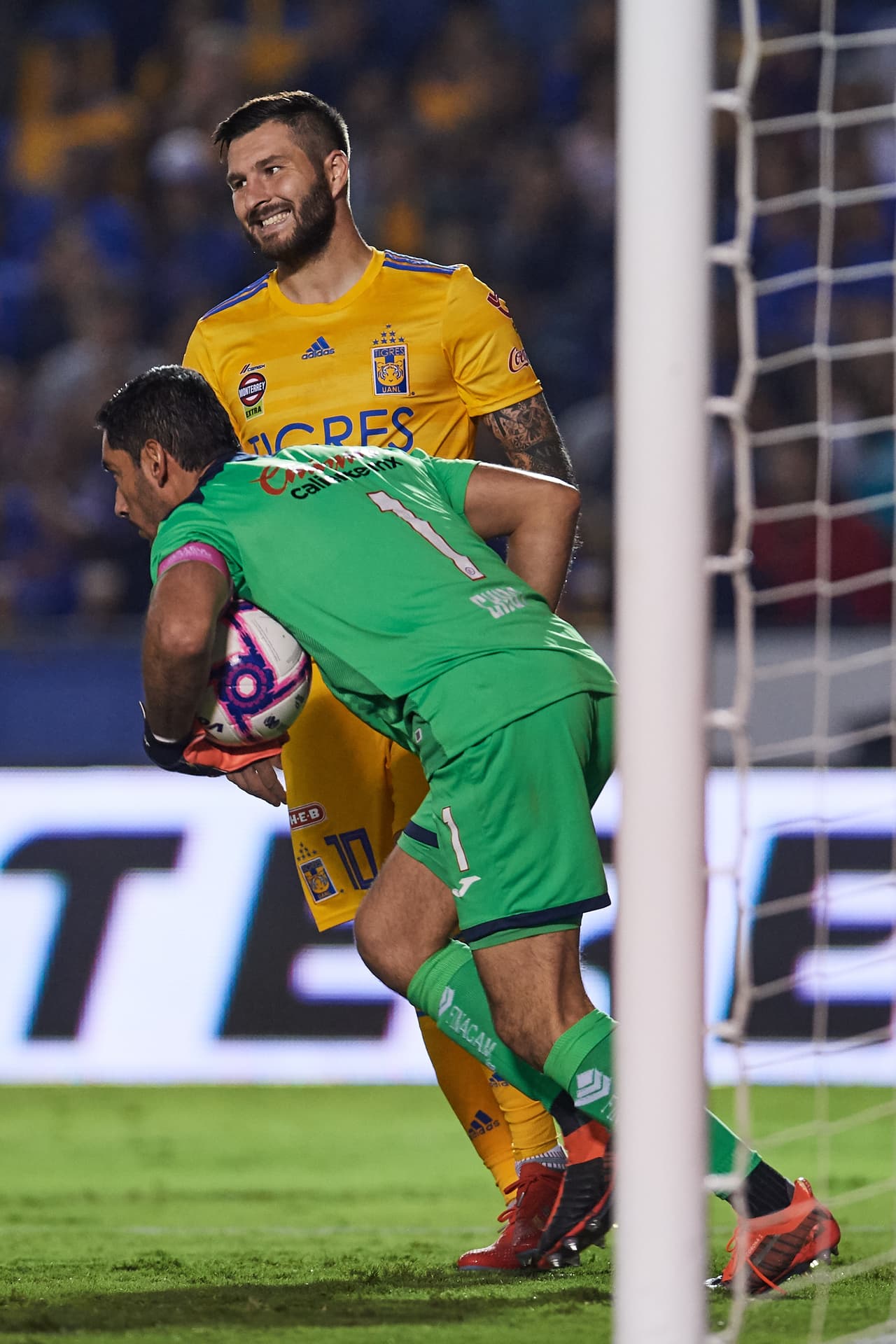 Tigres acumulaba 268 minutos sin poderle anotar ante los celestes.