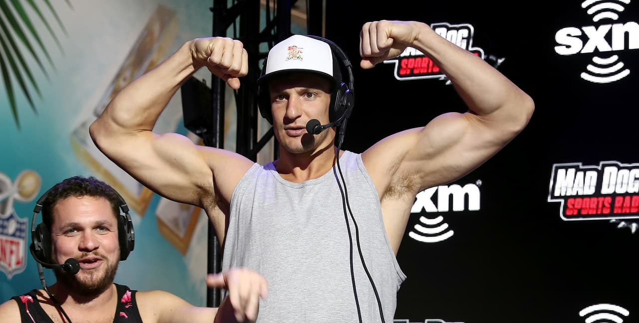 Rob Gronkowski podría llegar a la WWE 